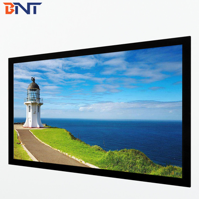 16 10 Format Fixed Frame Projector Screen For School Hall / Government Agency