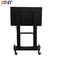 Universal Rotation Mobile TV Stand For Video Conference Room / Department Store
